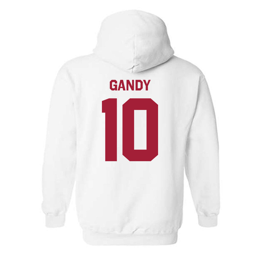 Indiana - NCAA Football : Ryland Gandy - Classic Shersey Hooded Sweatshirt-1