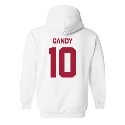 Indiana - NCAA Football : Ryland Gandy - Classic Shersey Hooded Sweatshirt-1