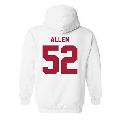 Indiana - NCAA Football : Clayton Allen - Classic Shersey Hooded Sweatshirt-1