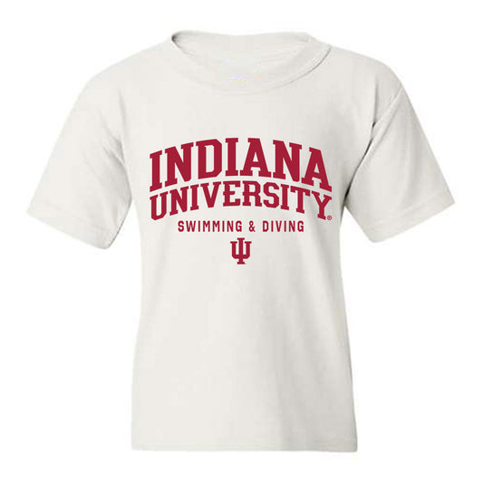 Indiana - NCAA Men's Swimming & Diving : Luke Ellis - Classic Shersey Youth T-Shirt-0