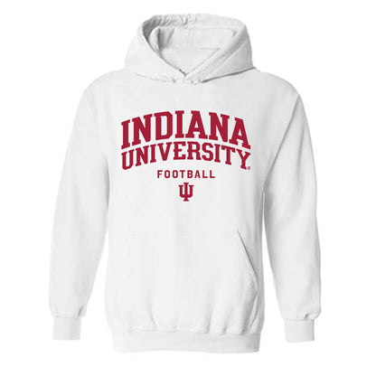 Indiana - NCAA Football : Tyler Morris - Classic Shersey Hooded Sweatshirt-0