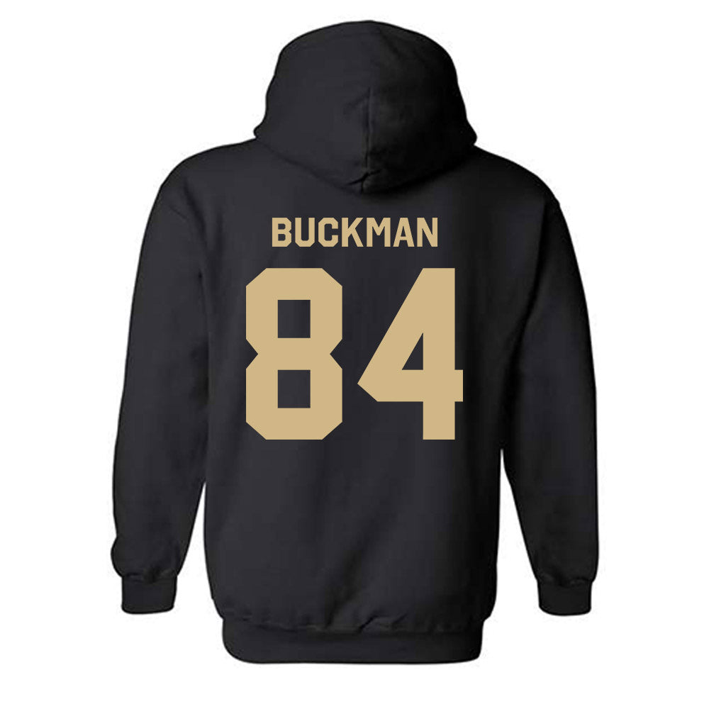 Purdue - NCAA Football : Nolan Buckman - Classic Shersey Hooded Sweatshirt-1