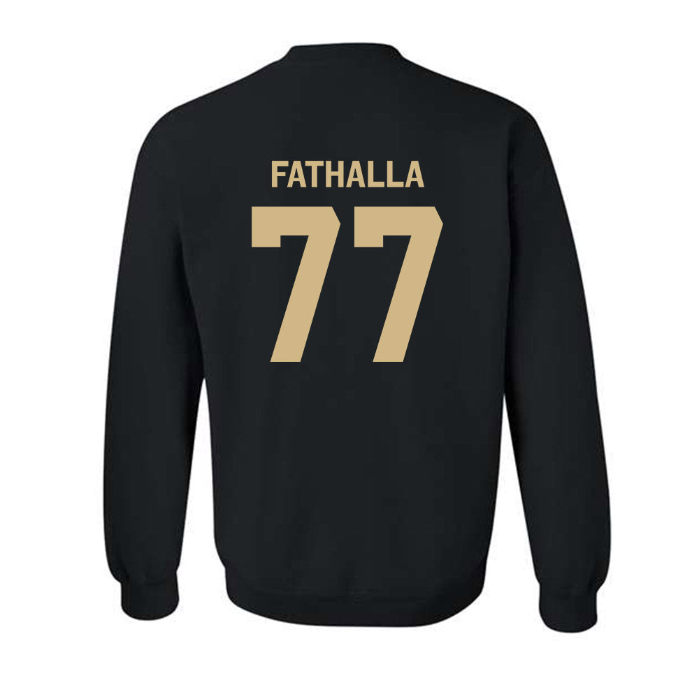 Purdue - NCAA Men's Tennis : Nour Fathalla - Classic Shersey Crewneck Sweatshirt-1