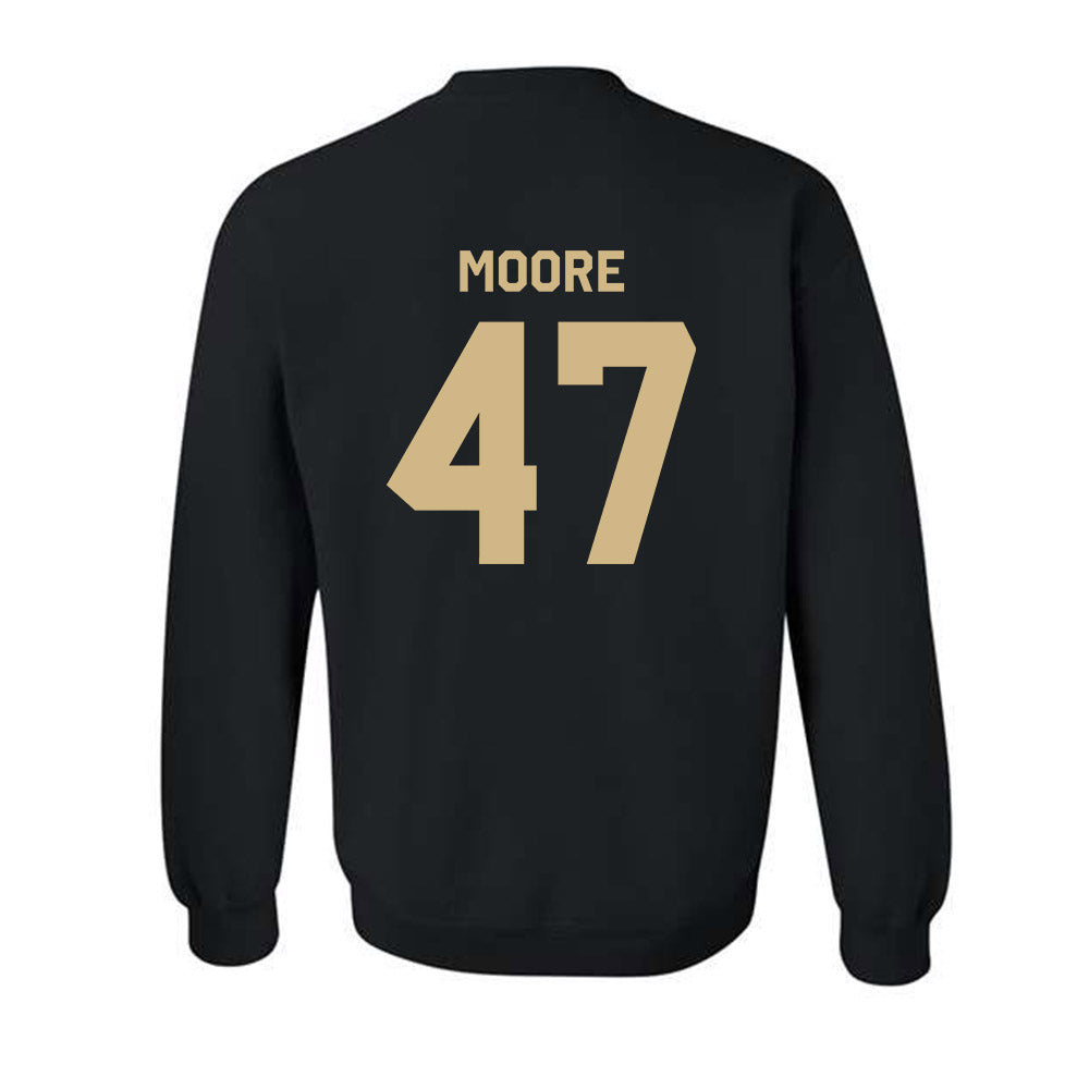 Purdue - NCAA Football : Tre Moore - Classic Shersey Crewneck Sweatshirt-1