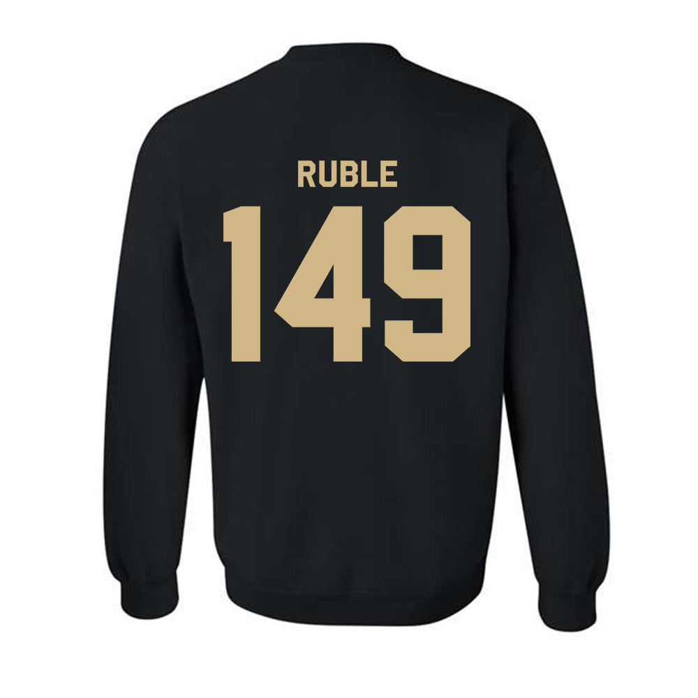 Purdue - NCAA Wrestling : Isaac Ruble - Classic Shersey Crewneck Sweatshirt-1