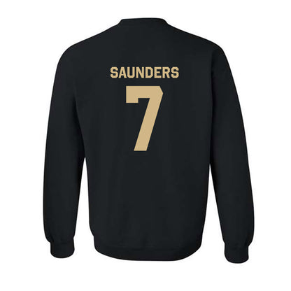 Purdue - NCAA Football : Donovan Saunders - Classic Shersey Crewneck Sweatshirt-1