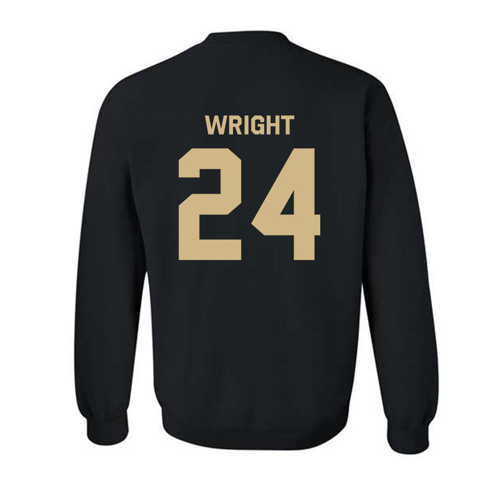 Purdue - NCAA Football : Izaiah Wright - Classic Shersey Crewneck Sweatshirt-1