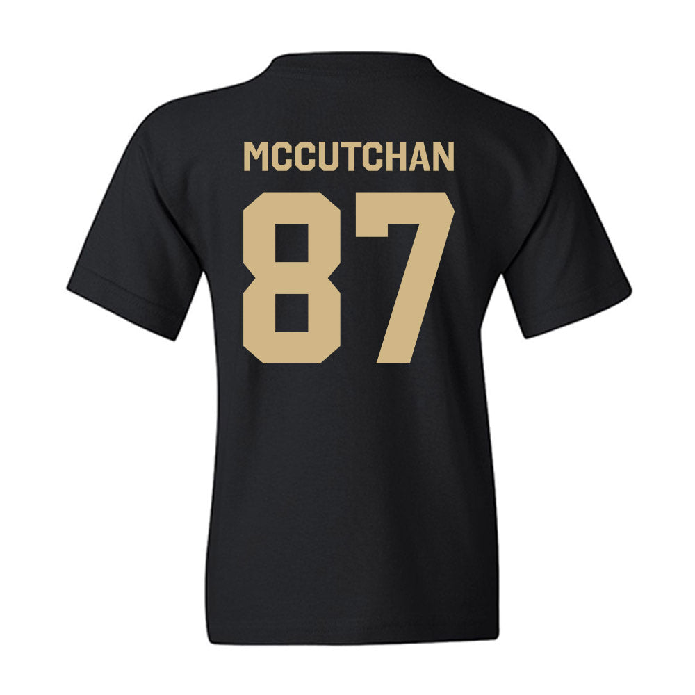 Purdue - NCAA Football : Cooper McCutchan - Classic Shersey Youth T-Shirt-1