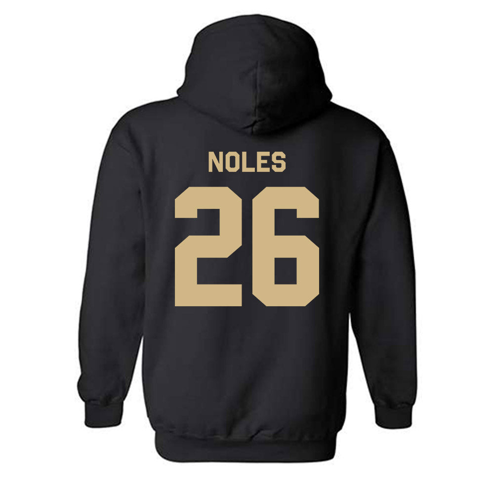 Purdue - NCAA Football : Dax Noles - Classic Shersey Hooded Sweatshirt-1