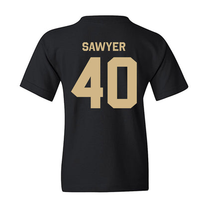 Purdue - NCAA Baseball : Barron Sawyer - Classic Shersey Youth T-Shirt-1