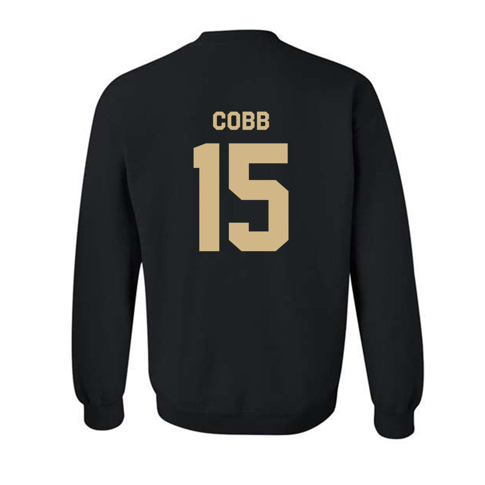 Purdue - NCAA Football : Vi'Naz Cobb - Classic Shersey Crewneck Sweatshirt-1