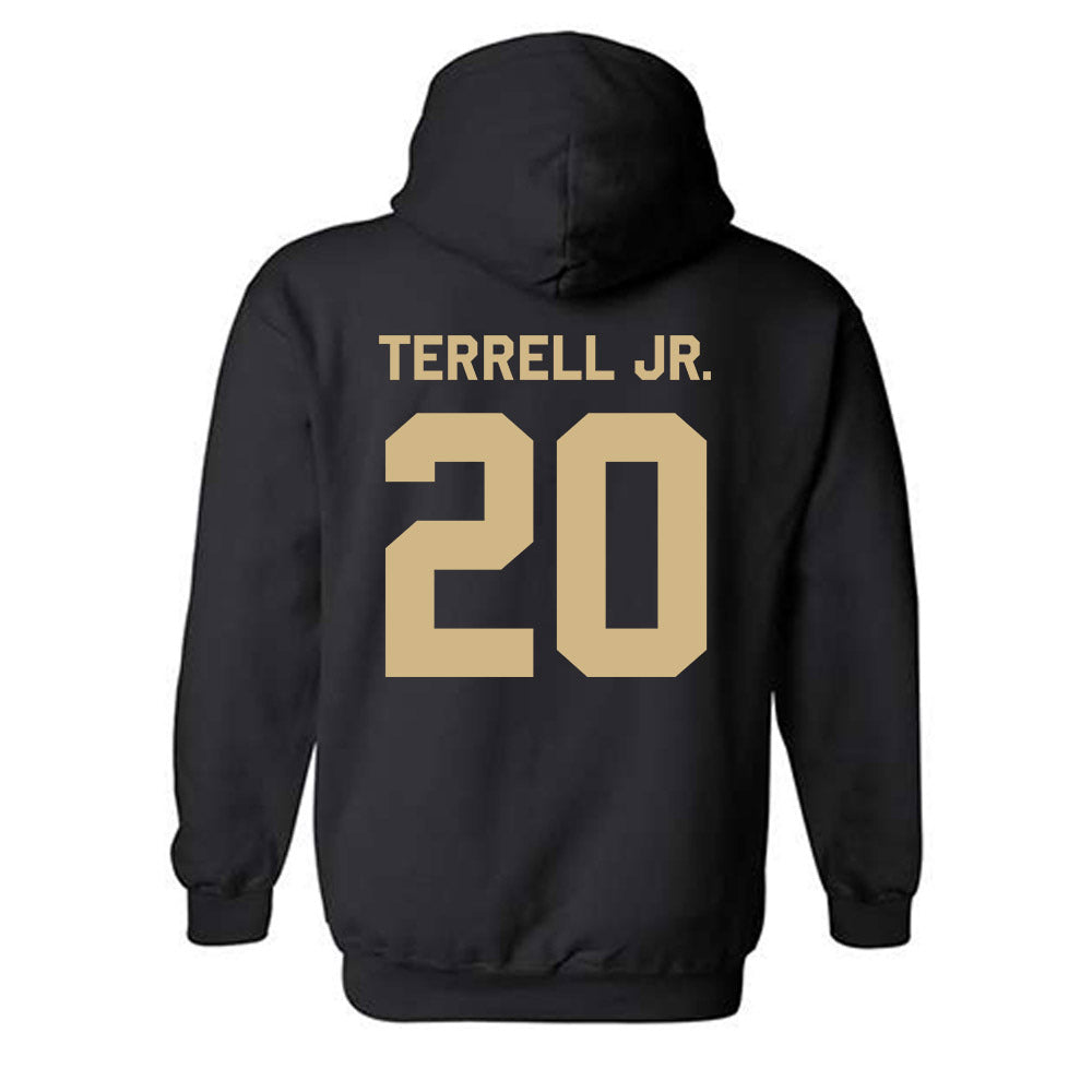 Purdue - NCAA Football : Travis Terrell Jr. - Classic Shersey Hooded Sweatshirt-1