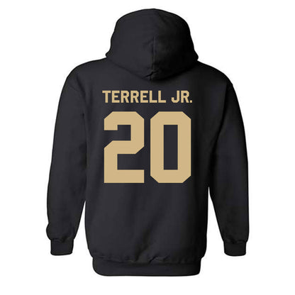 Purdue - NCAA Football : Travis Terrell Jr. - Classic Shersey Hooded Sweatshirt-1