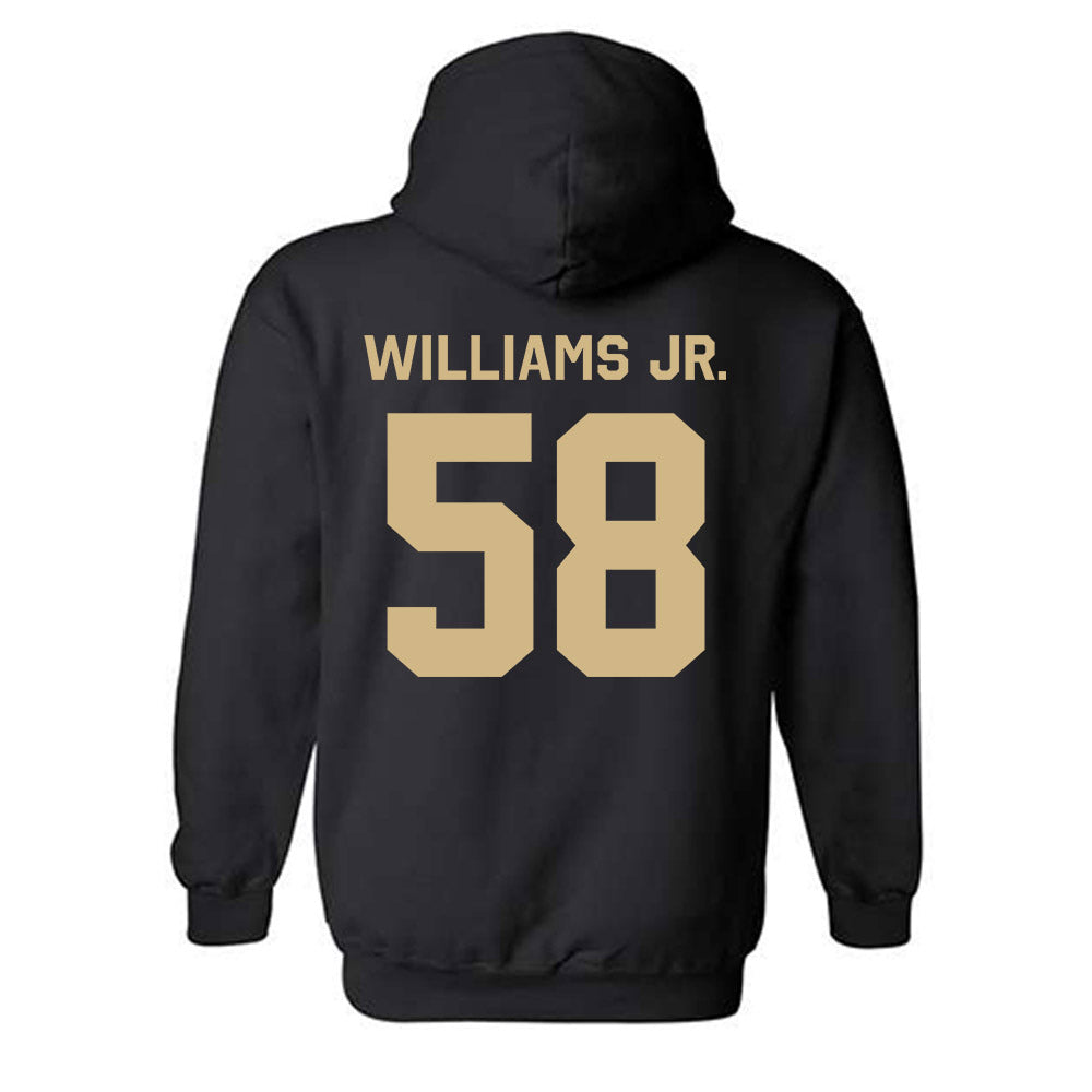 Purdue - NCAA Football : James Williams Jr. - Classic Shersey Hooded Sweatshirt-1