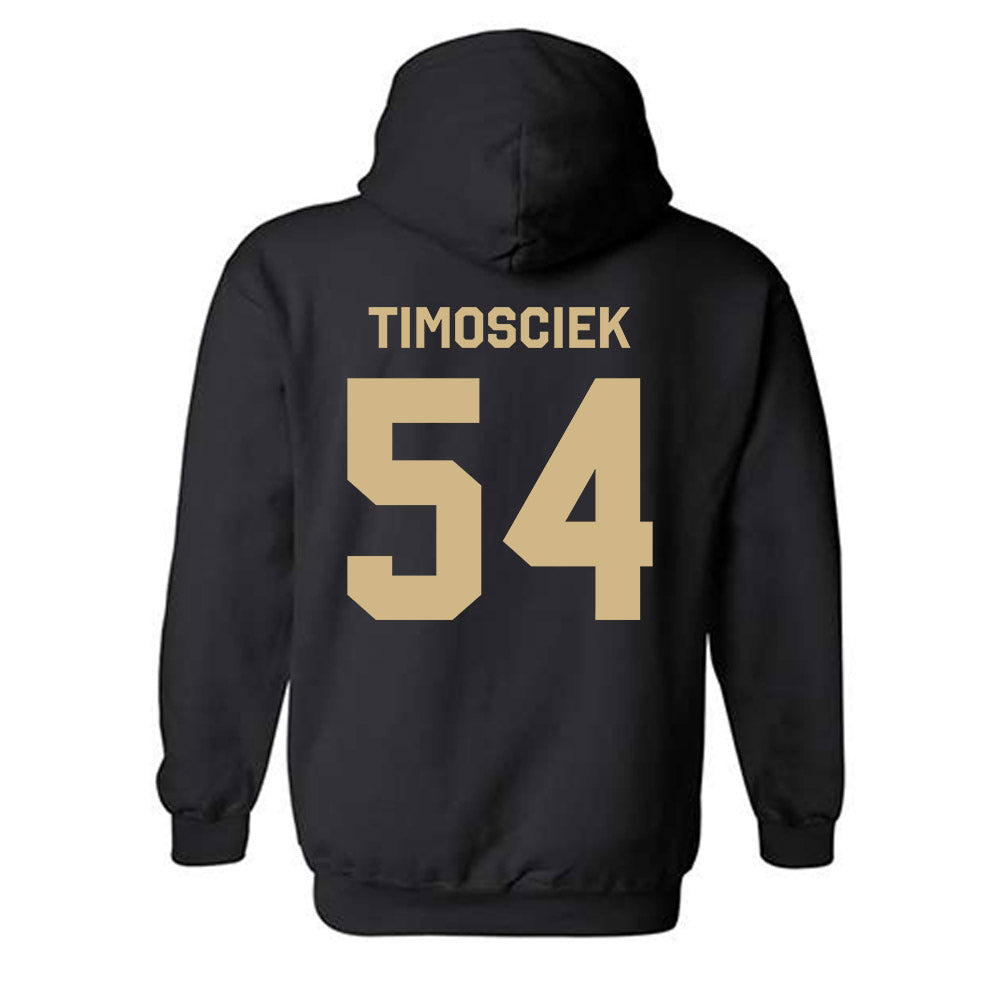 Purdue - NCAA Football : Hayden Timosciek - Classic Shersey Hooded Sweatshirt-1