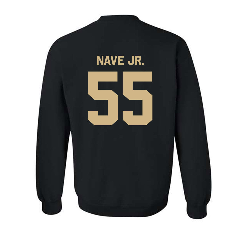 Purdue - NCAA Football : Marc Nave Jr. - Classic Shersey Crewneck Sweatshirt-1