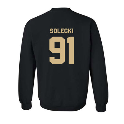 Purdue - NCAA Football : Aiden Solecki - Classic Shersey Crewneck Sweatshirt-1