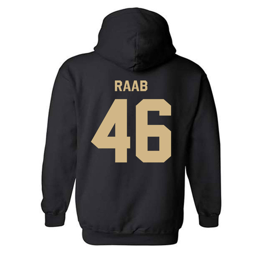 Purdue - NCAA Football : Luke Raab - Classic Shersey Hooded Sweatshirt-1