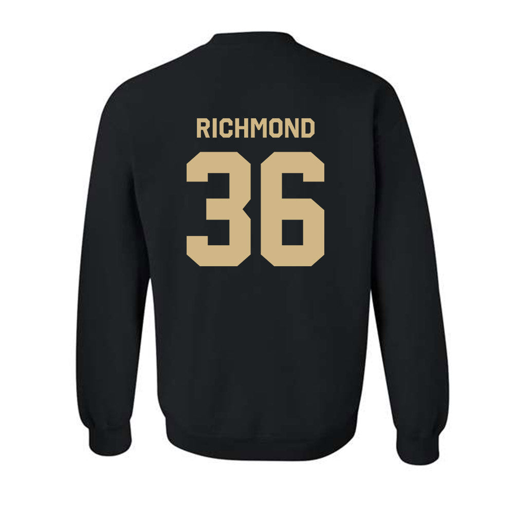 Purdue - NCAA Football : Kaleb Richmond - Classic Shersey Crewneck Sweatshirt-1