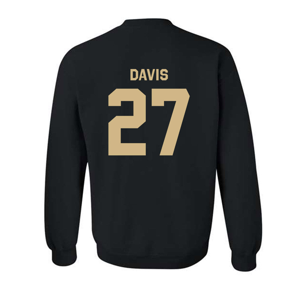 Purdue - NCAA Football : Owen Davis - Classic Shersey Crewneck Sweatshirt-1