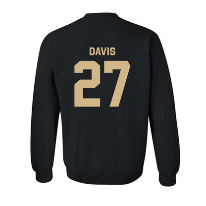 Purdue - NCAA Football : Owen Davis - Classic Shersey Crewneck Sweatshirt-1