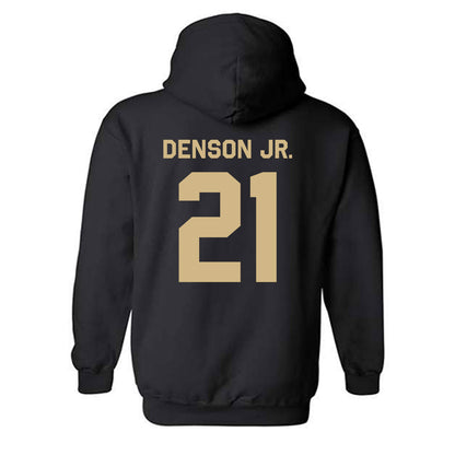 Purdue - NCAA Football : Justin Denson Jr. - Classic Shersey Hooded Sweatshirt-1
