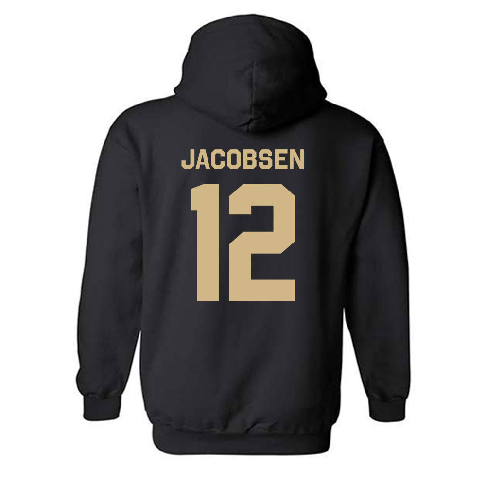 Purdue - NCAA Men's Basketball : Daniel Jacobsen - Classic Shersey Hooded Sweatshirt-1