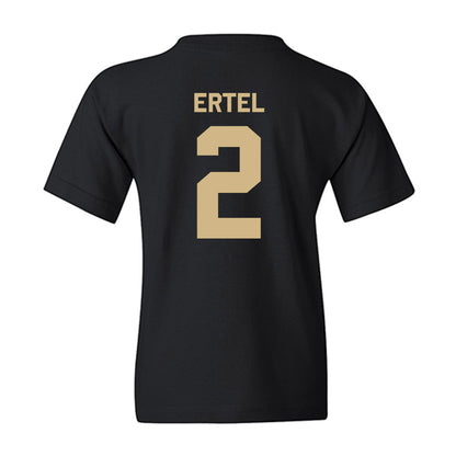 Purdue - NCAA Men's Basketball : Luke Ertel - Classic Shersey Youth T-Shirt-1