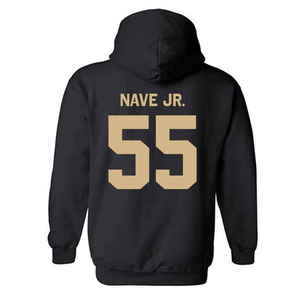 Purdue - NCAA Football : Marc Nave Jr. - Classic Shersey Hooded Sweatshirt-1