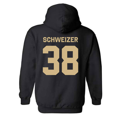 Purdue - NCAA Baseball : Evan Schweizer - Classic Shersey Hooded Sweatshirt-1