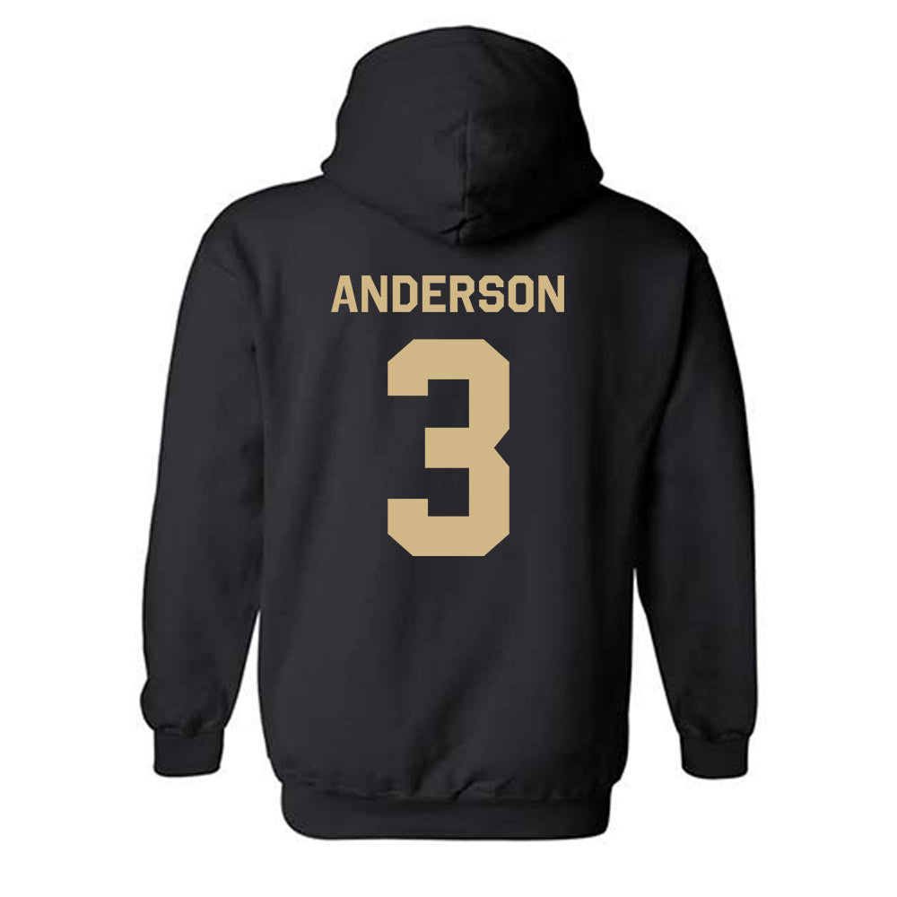 Purdue - NCAA Women's Volleyball : Akasha Anderson - Classic Shersey Hooded Sweatshirt-1