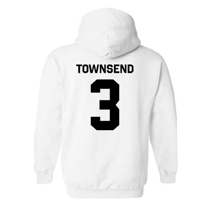 Purdue - NCAA Football : Xavier Townsend - Classic Shersey Hooded Sweatshirt-1
