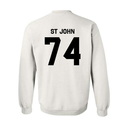 Purdue - NCAA Football : Jalen St John - Classic Shersey Crewneck Sweatshirt-1