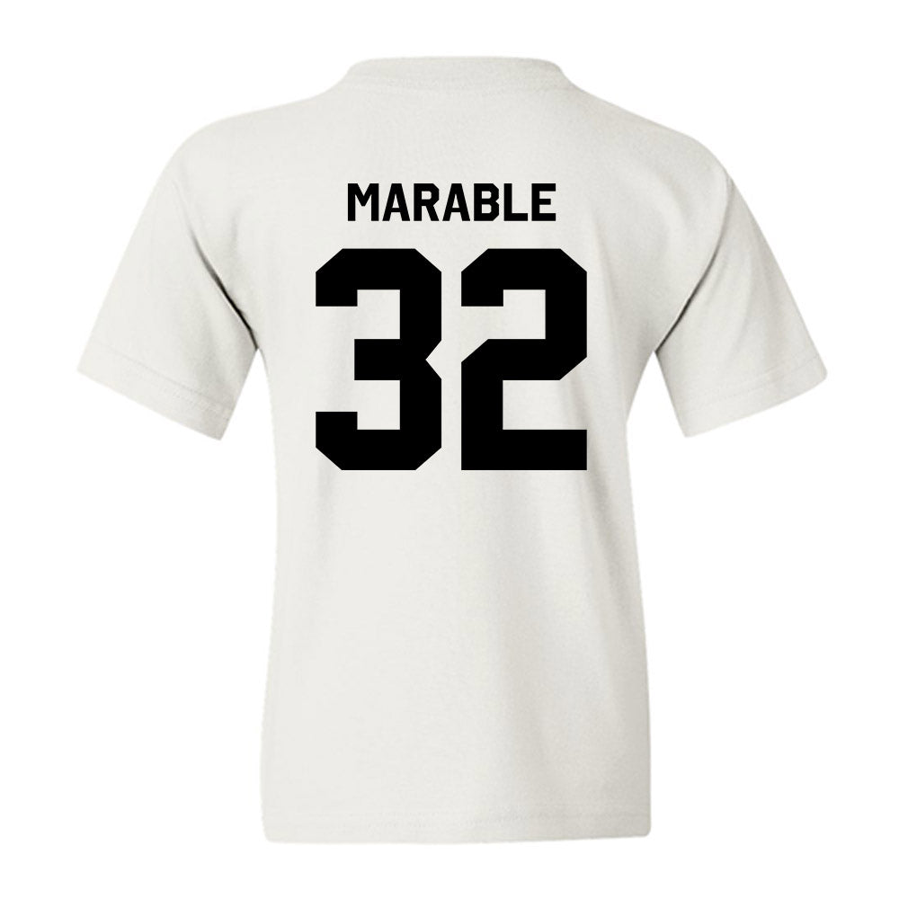 Purdue - NCAA Football : D'Mon Marable - Classic Shersey Youth T-Shirt-1