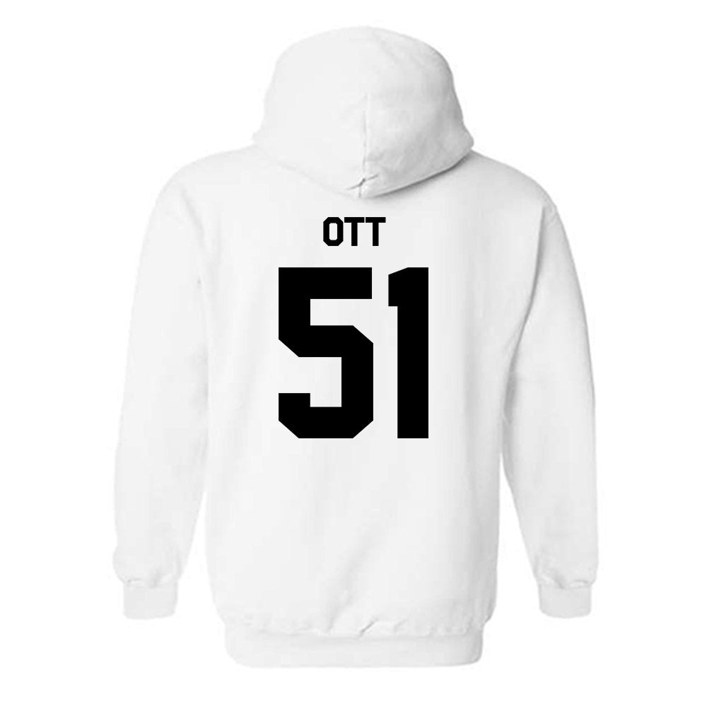 Purdue - NCAA Football : Jaxon Ott - Classic Shersey Hooded Sweatshirt-1