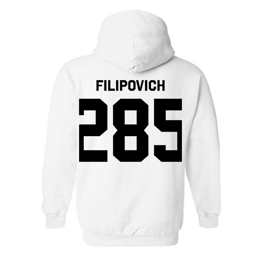 Purdue - NCAA Wrestling : Hayden Filipovich - Classic Shersey Hooded Sweatshirt-1