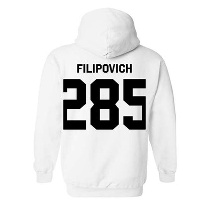 Purdue - NCAA Wrestling : Hayden Filipovich - Classic Shersey Hooded Sweatshirt-1
