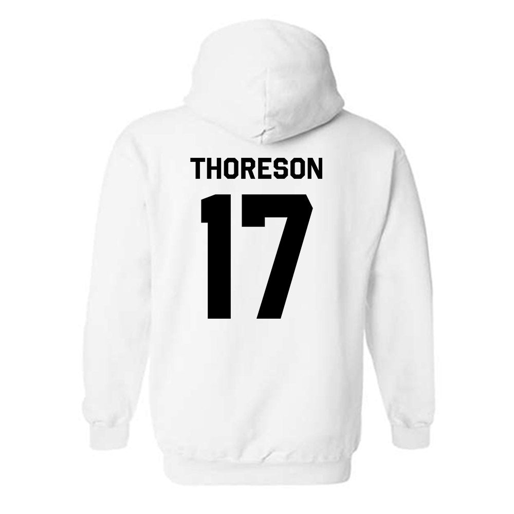 Purdue - NCAA Women's Soccer : Angelina Thoreson - Classic Shersey Hooded Sweatshirt-1