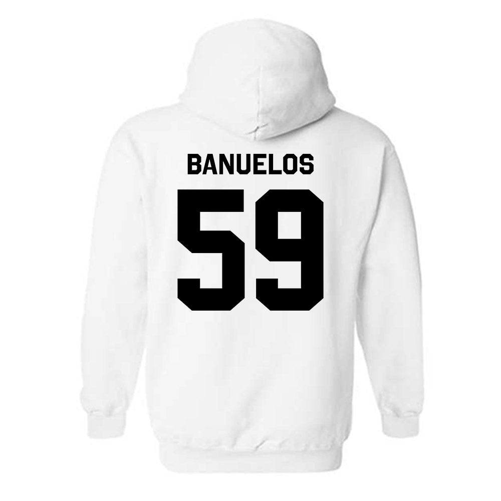 Purdue - NCAA Football : Micah Banuelos - Classic Shersey Hooded Sweatshirt-1