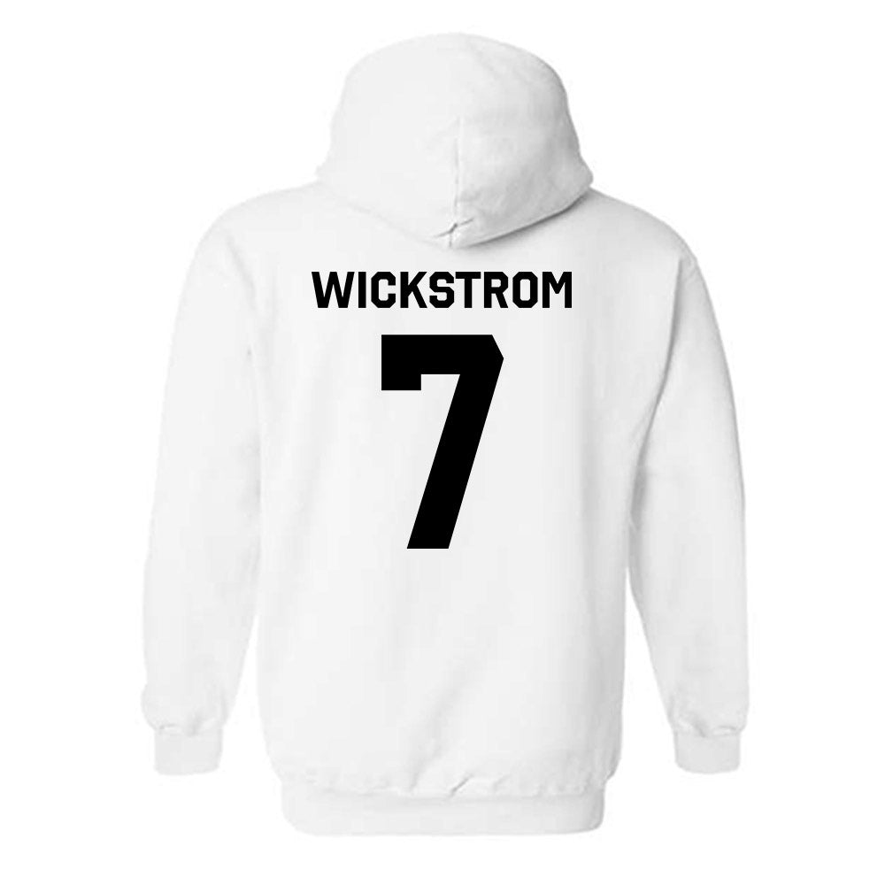 Purdue - NCAA Women's Basketball : Hannah Wickstrom - Classic Shersey Hooded Sweatshirt-1