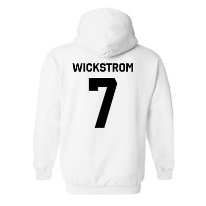 Purdue - NCAA Women's Basketball : Hannah Wickstrom - Classic Shersey Hooded Sweatshirt-1