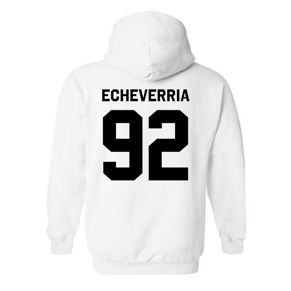 Purdue - NCAA Football : Jacobo Echeverria - Classic Shersey Hooded Sweatshirt-1