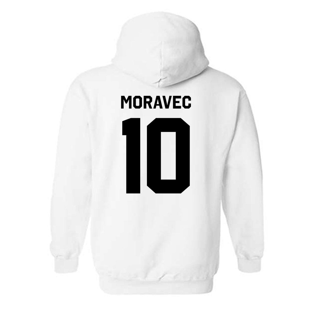Purdue - NCAA Women's Volleyball : Nataly Moravec - Classic Shersey Hooded Sweatshirt-1