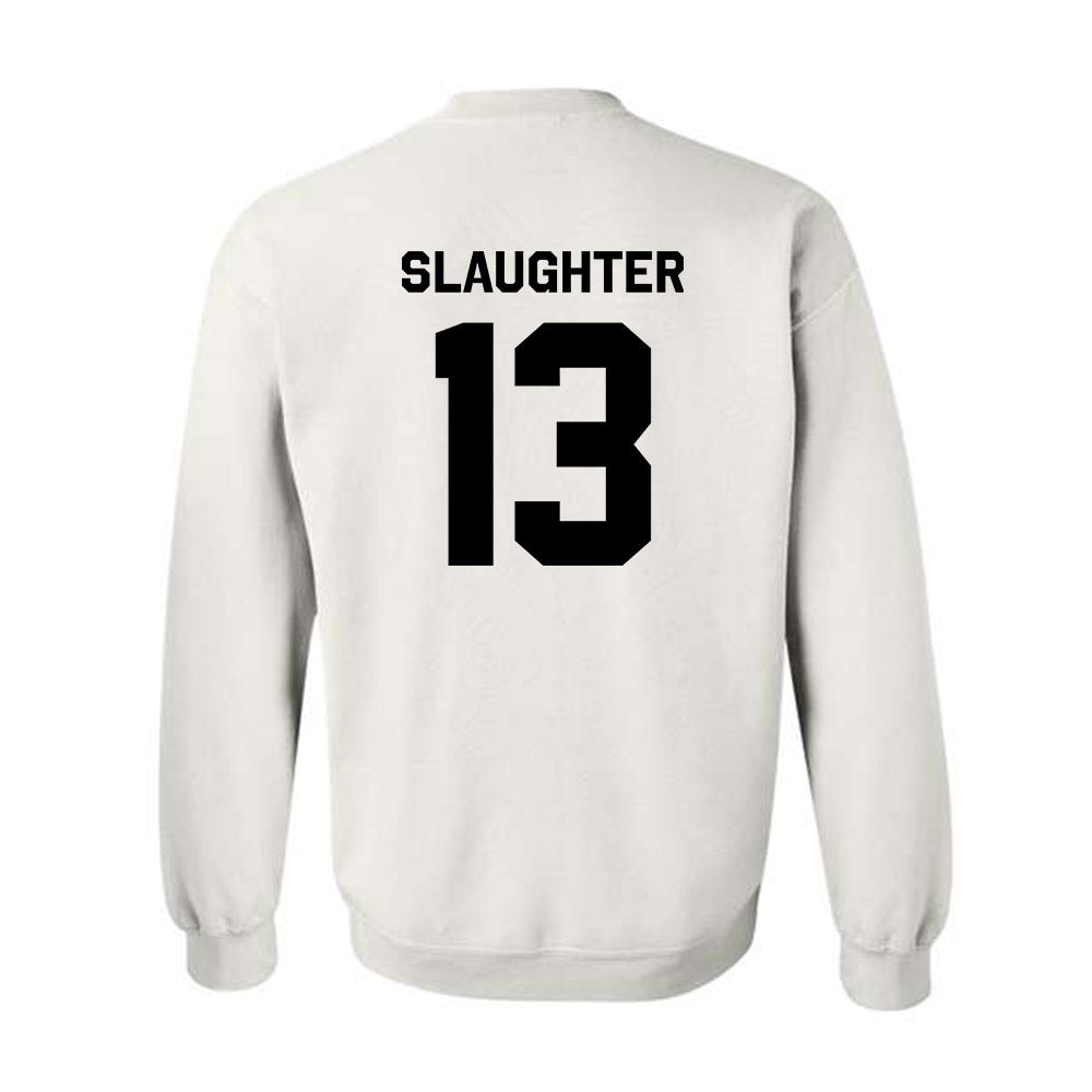 Purdue - NCAA Football : John Slaughter - Classic Shersey Crewneck Sweatshirt-1