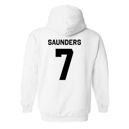 Purdue - NCAA Football : Donovan Saunders - Classic Shersey Hooded Sweatshirt-1