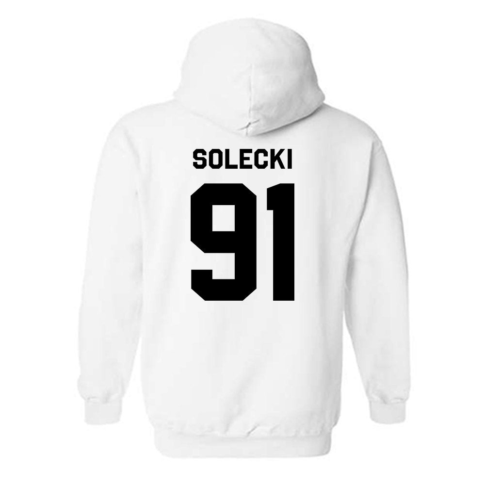 Purdue - NCAA Football : Aiden Solecki - Classic Shersey Hooded Sweatshirt-1