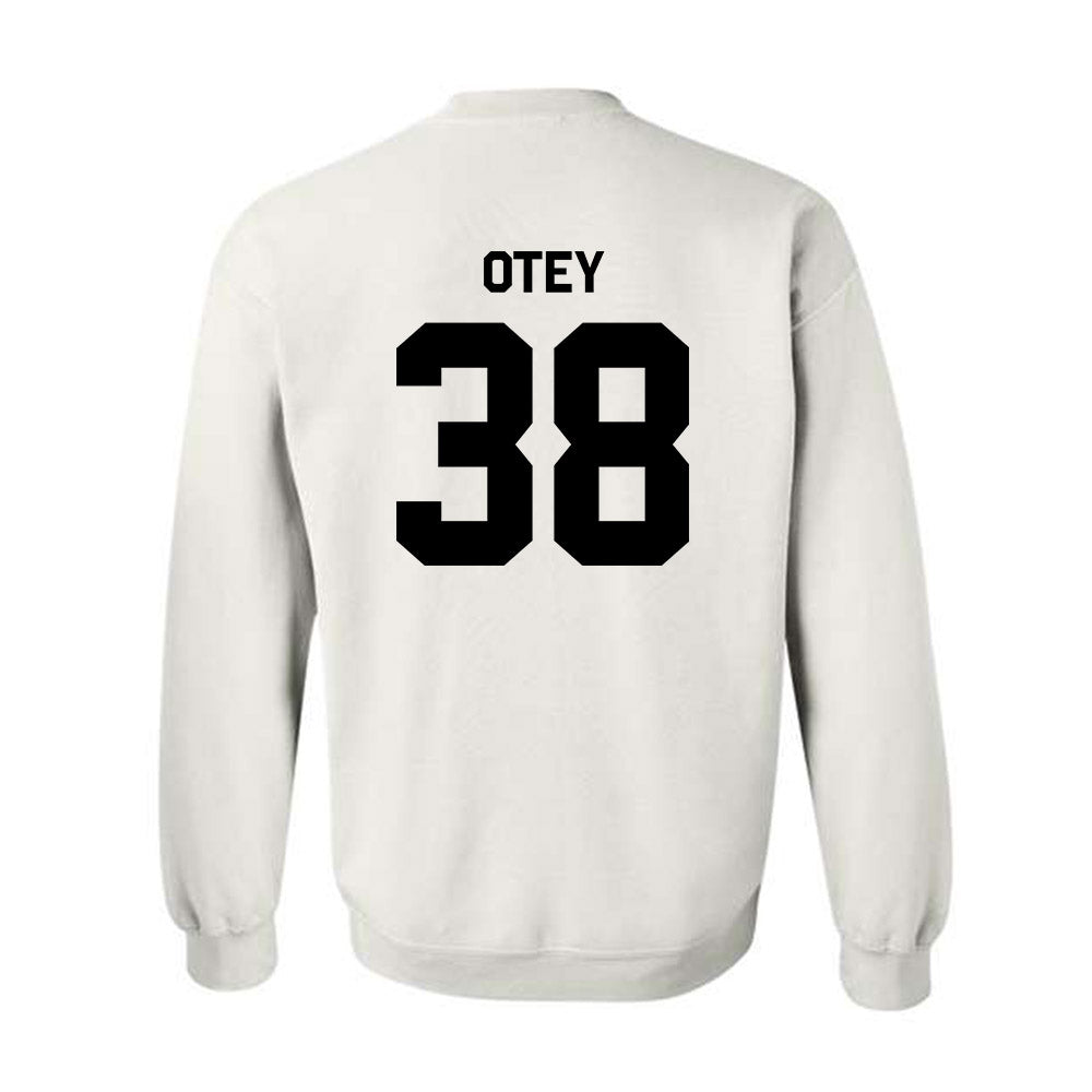 Purdue - NCAA Football : Zyntreacs Otey - Classic Shersey Crewneck Sweatshirt-1