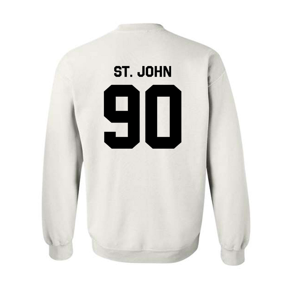 Purdue - NCAA Football : Elijah St. John - Classic Shersey Crewneck Sweatshirt-1