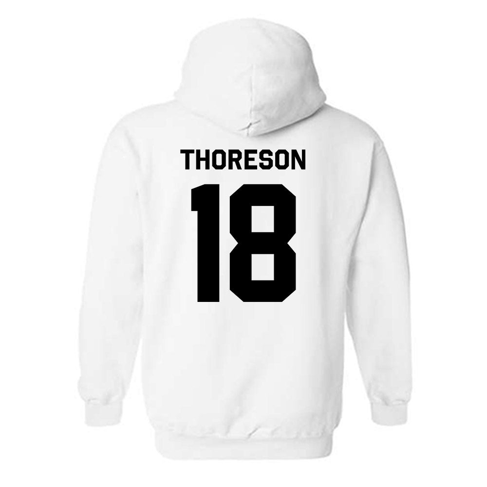 Purdue - NCAA Women's Soccer : Angelina Thoreson - Classic Shersey Hooded Sweatshirt-1