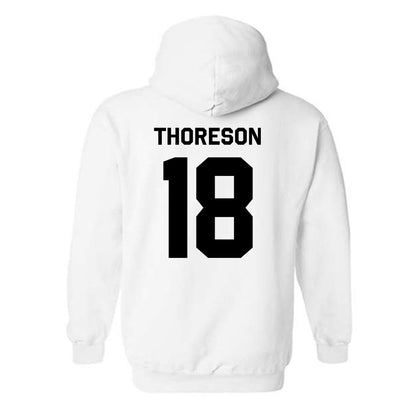 Purdue - NCAA Women's Soccer : Angelina Thoreson - Classic Shersey Hooded Sweatshirt-1